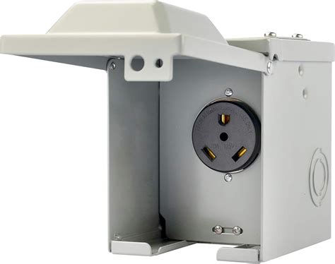 30 20 amp outdoor electrical enclosure|RV Outdoor Power Outlets .